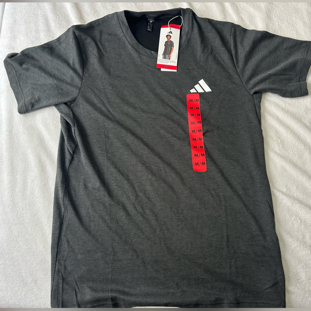Men's Adidas Gray Performance Shirt